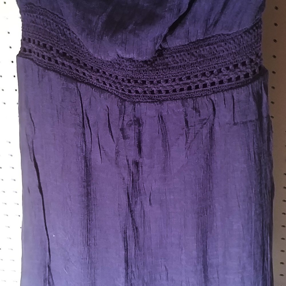 Dark blue long dress